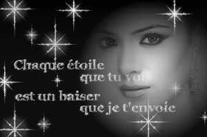 Gif animé baisers que j'envoie 
